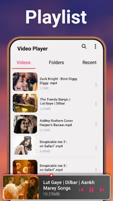 Video Player - Media Player android App screenshot 3